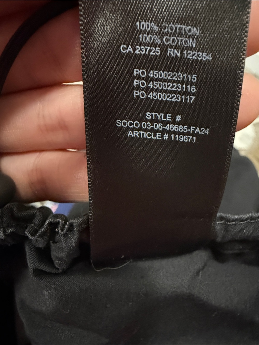 Aritzia TNA Like New Black Hrise Parachute Pants Size M /L39 / I29/ - Picture 8 of 9